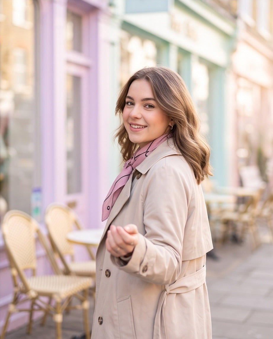 Sophie scarf lila