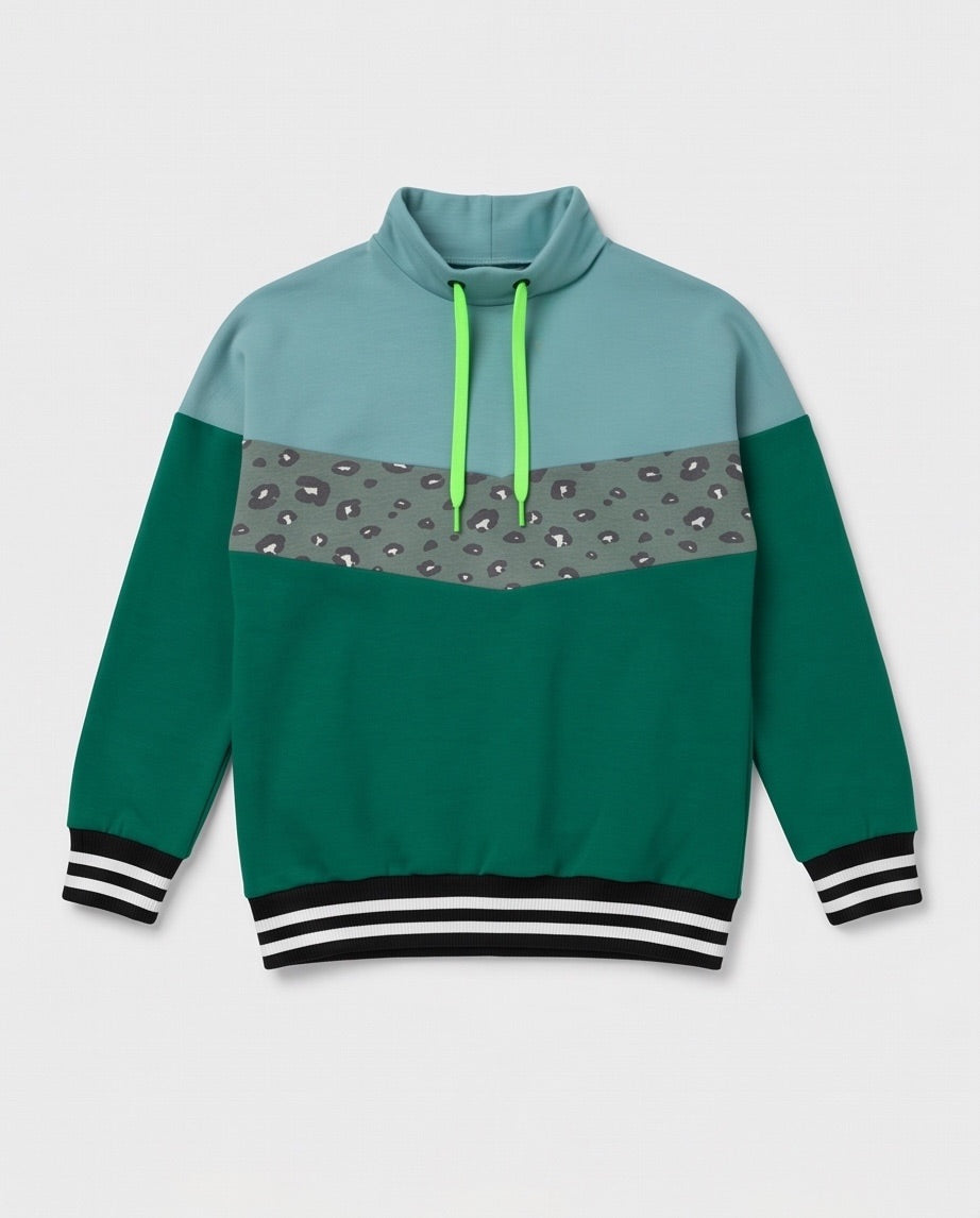 BIO Sweatshirt jadegrün