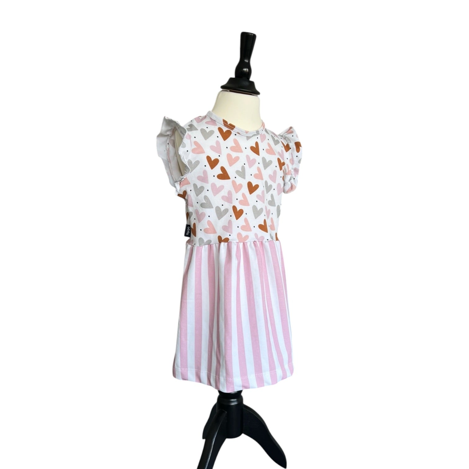 BIO Sommerkleid Herzen