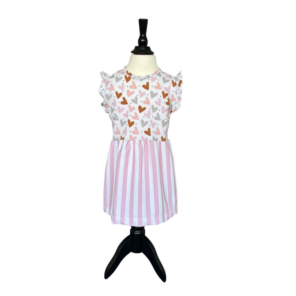 BIO Sommerkleid Herzen