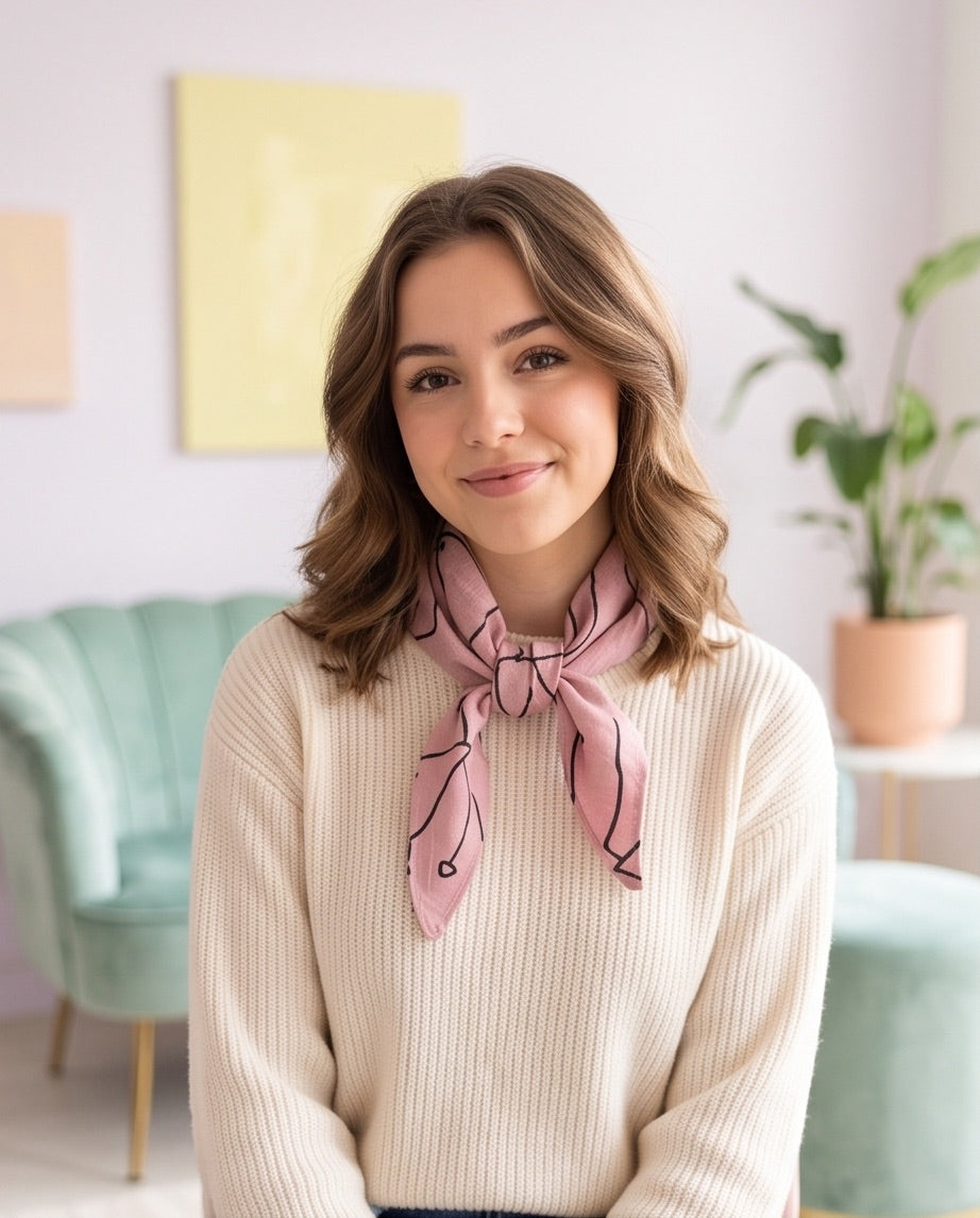 Sophie scarf lila