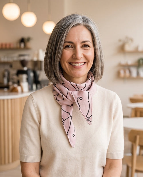 Sophie scarf lila
