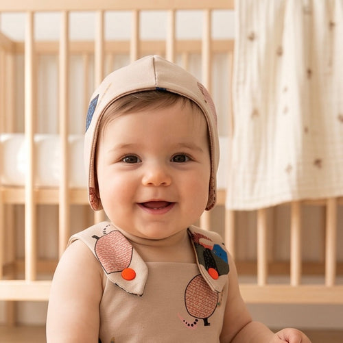 BIO Baby Wendemütze Gürteltier