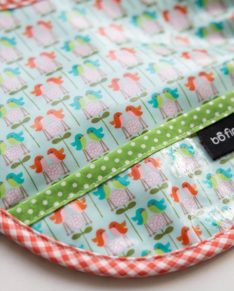 Baby Lätzli mini Vögel mint