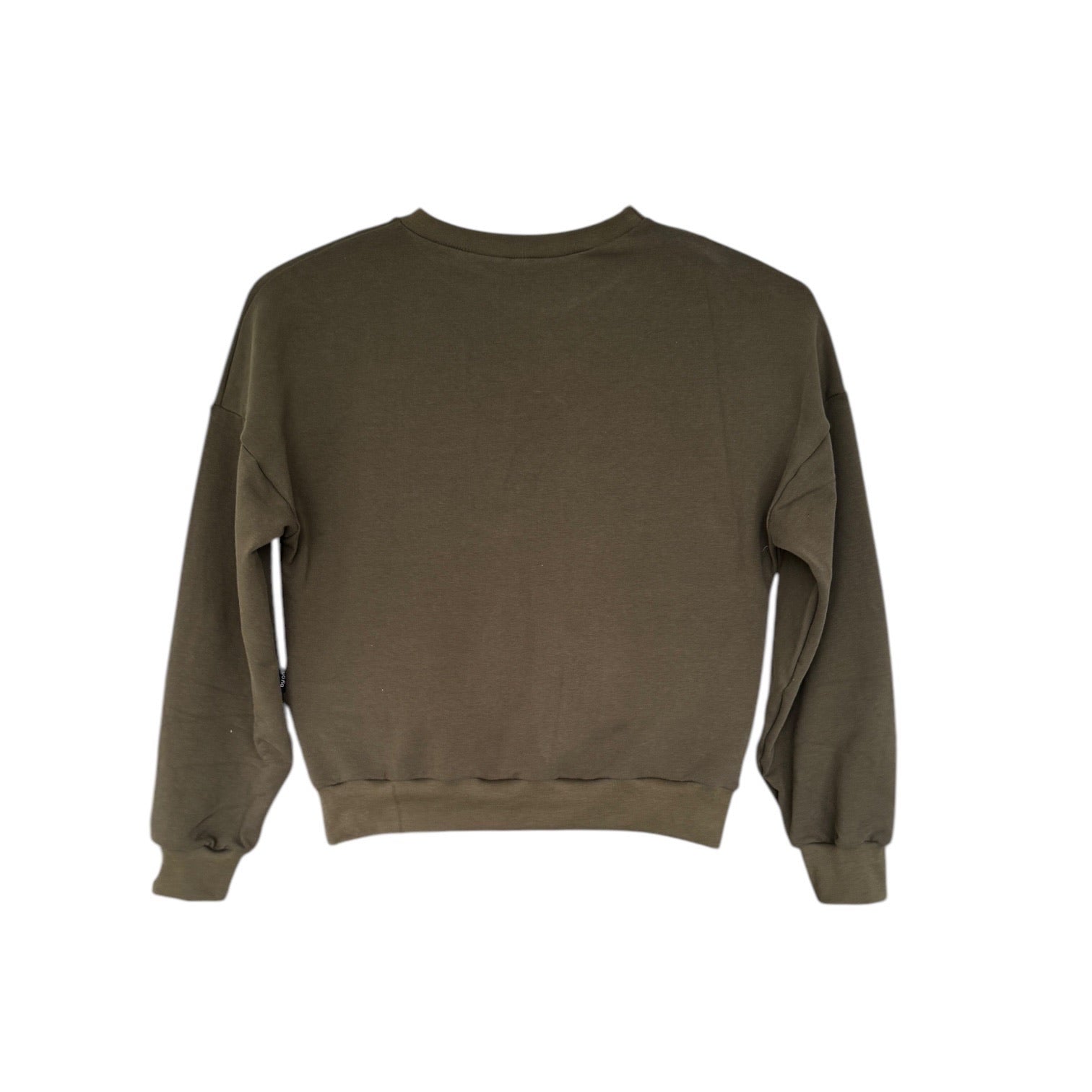 BIO Weihnachtspullover olive