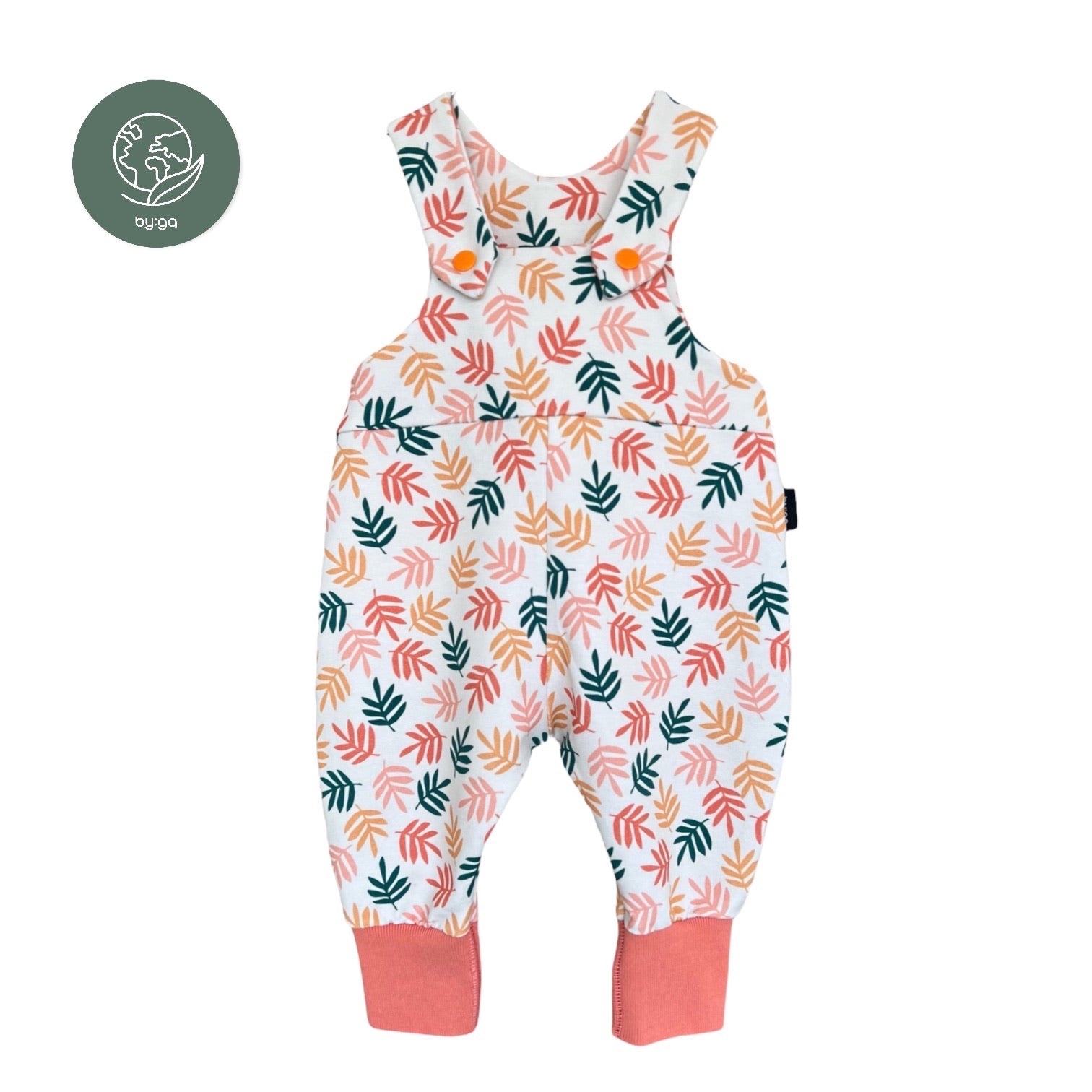 BIO Baby Latzhose Blätter