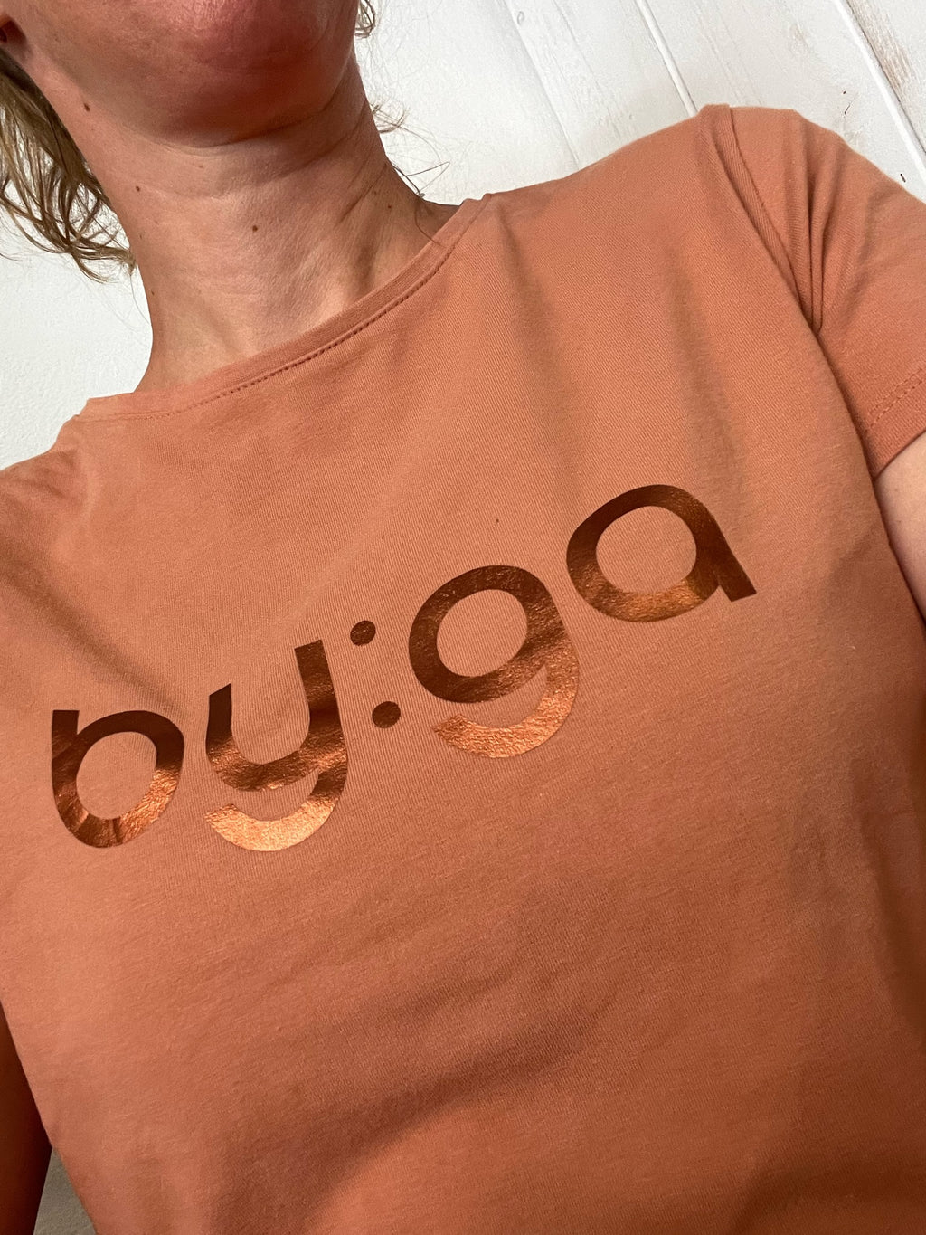 BIO by:ga T-Shirt terracotta