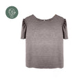 T-Shirt Puffärmel sand