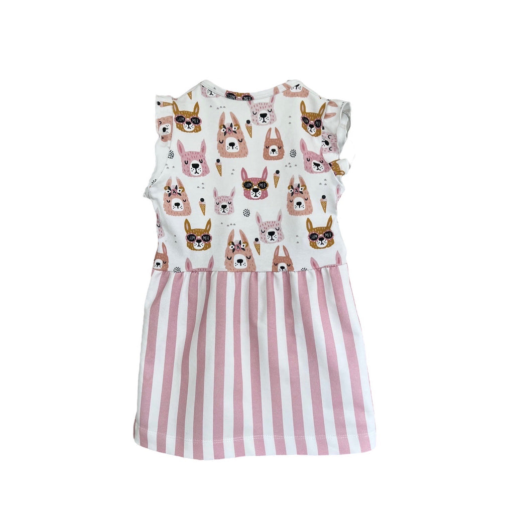 BIO Sommerkleid Alpakas