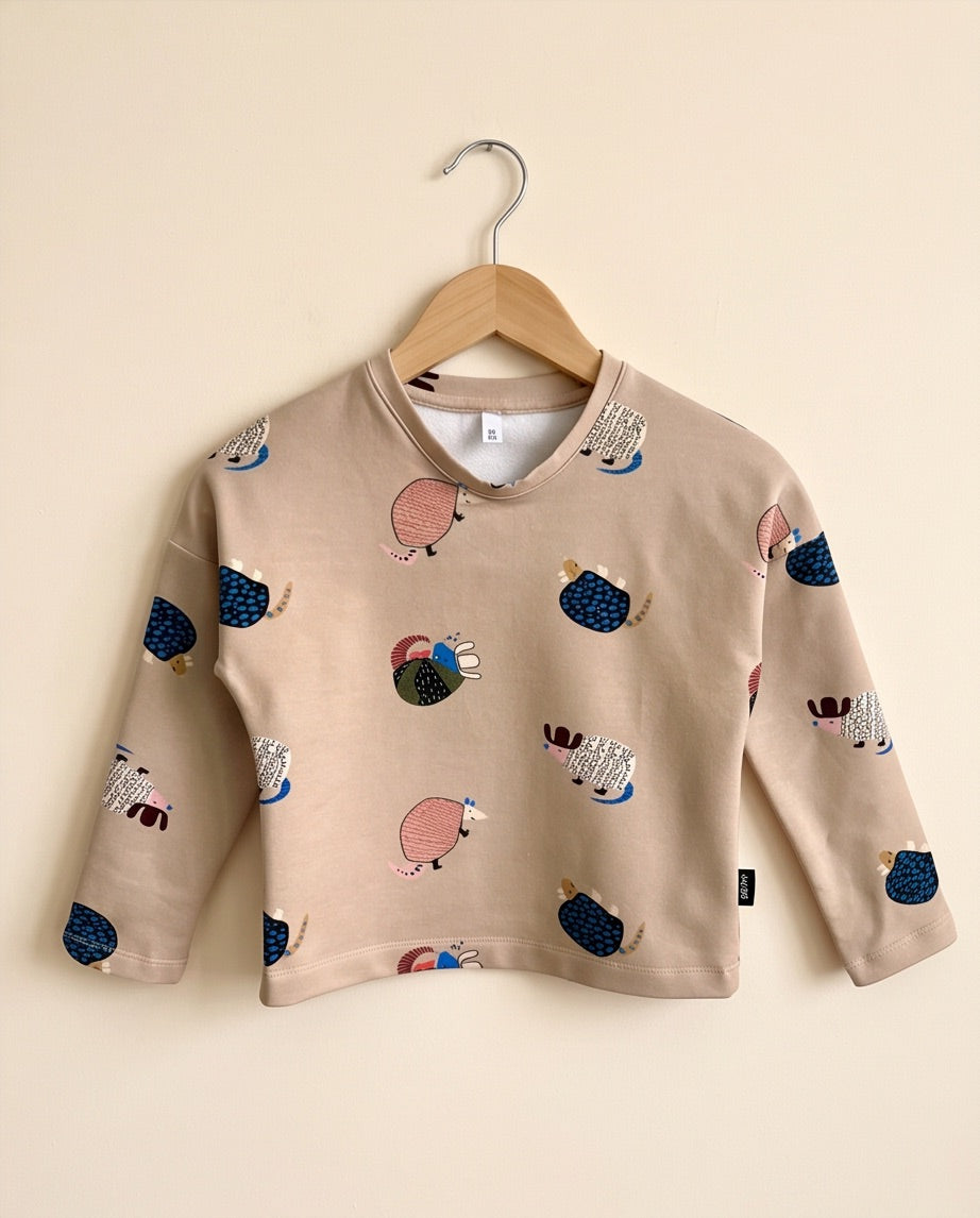 BIO Sweatshirt Gürteltier