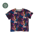 BIO Damen T-Shirt Blumen