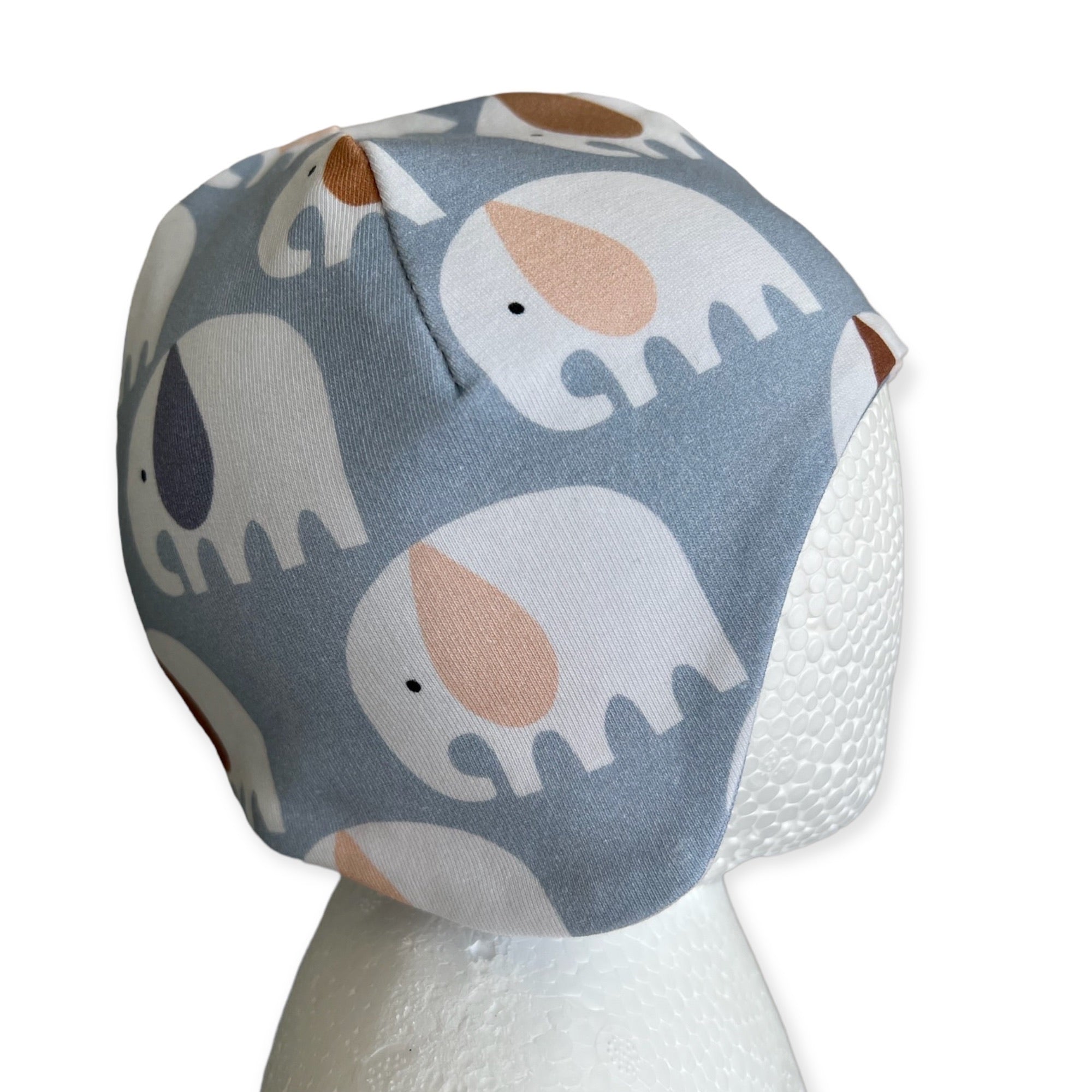 BIO Baby Wendemütze Elefanten