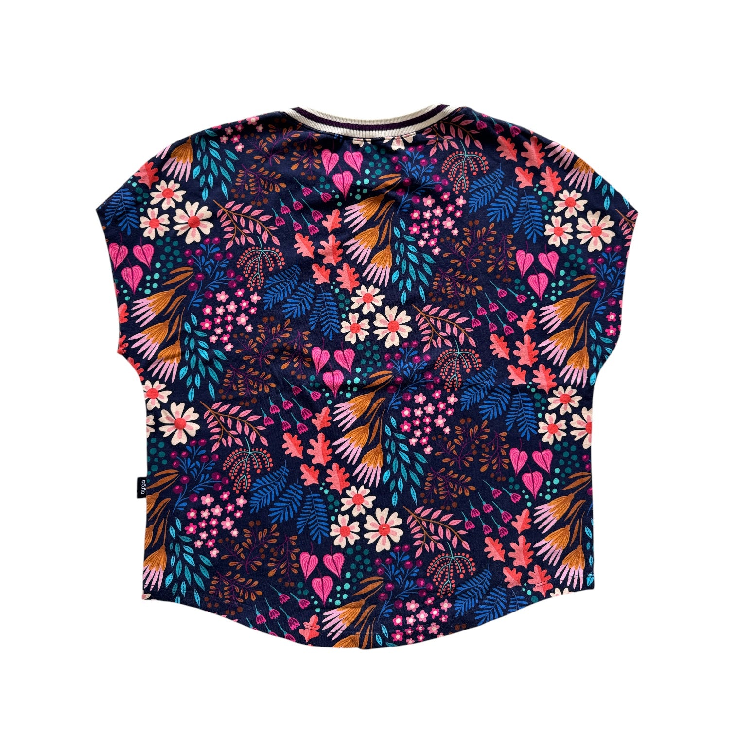 BIO Damen T-Shirt Blumen einteilig