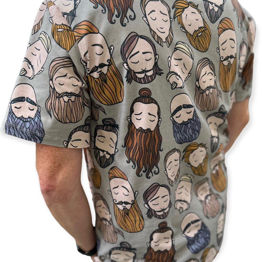 BIO Herren T-Shirt Bärte