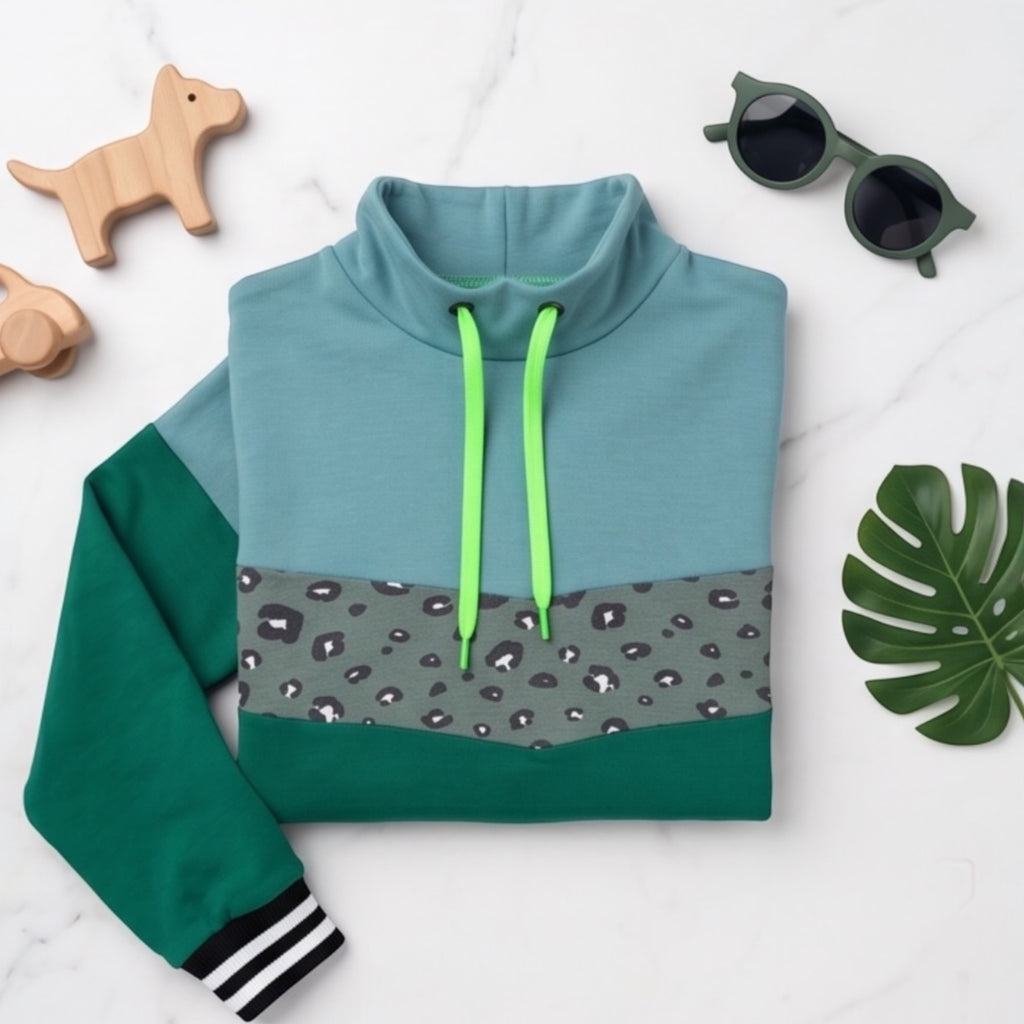 BIO Sweatshirt jadegrün