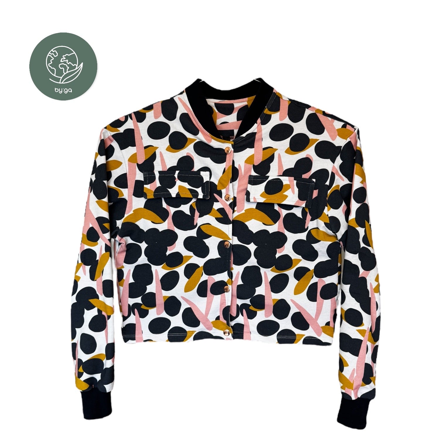 BIO Damen Blouson Punkte & Striche