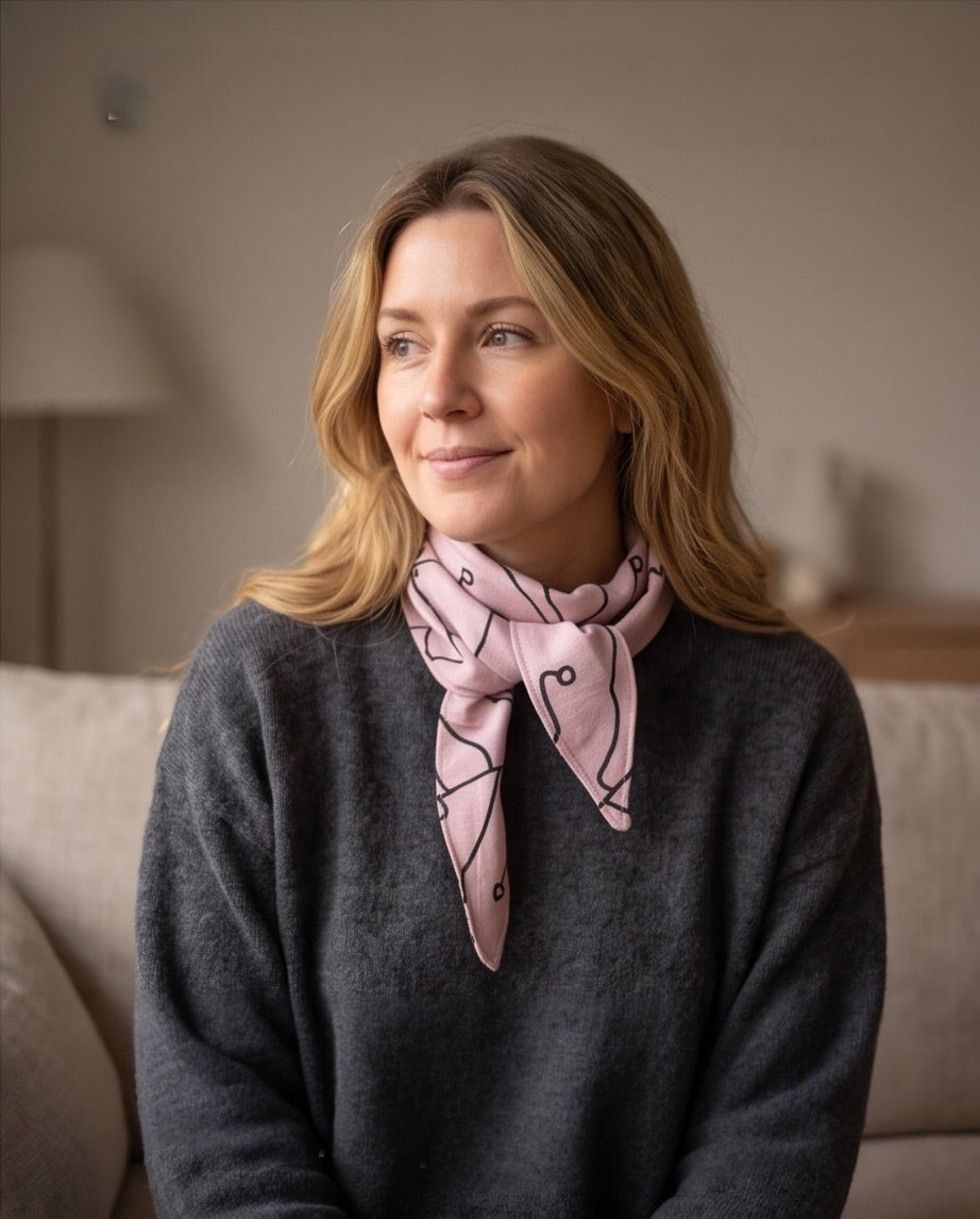 Sophie scarf lila