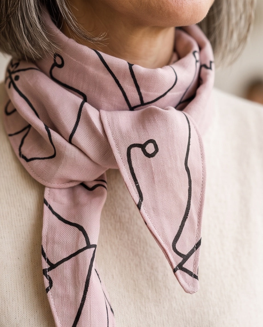 Sophie scarf lila