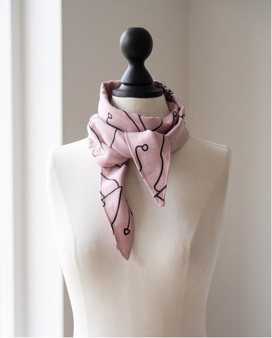 Sophie scarf lila