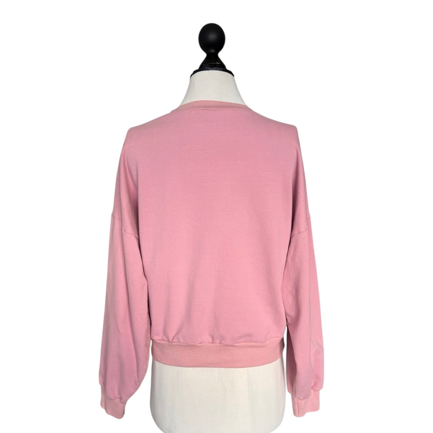 BIO Weihnachtspullover rosa
