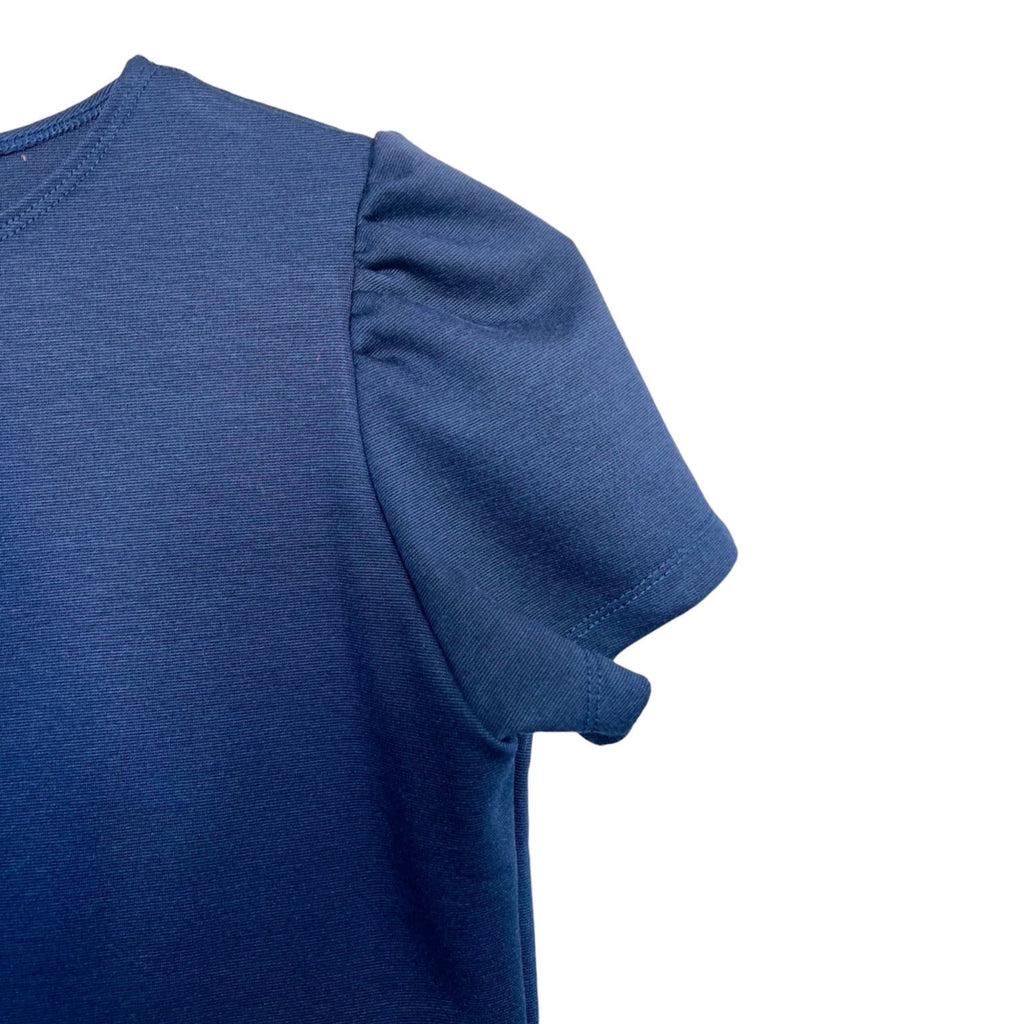 T-Shirt Puffärmel dunkelblau