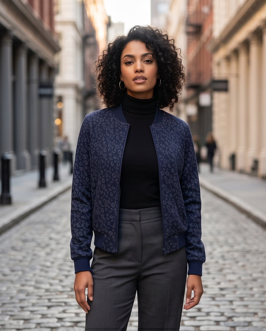 BIO Damen Blouson Leo navy
