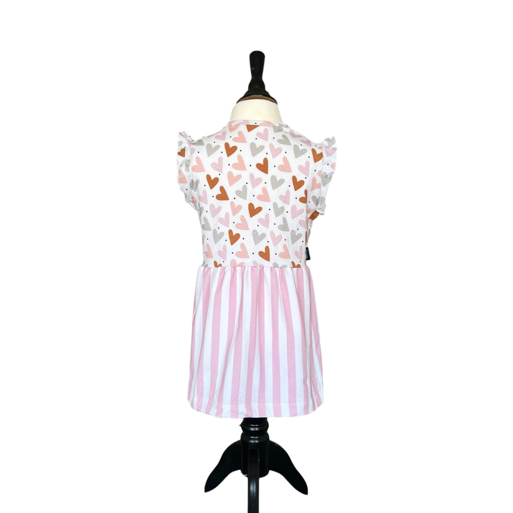 BIO Sommerkleid Herzen
