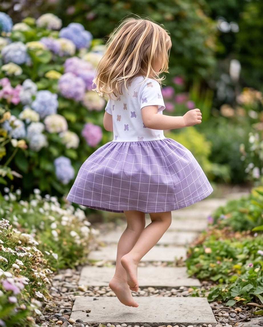 BIO Sommerkleid Kreuze