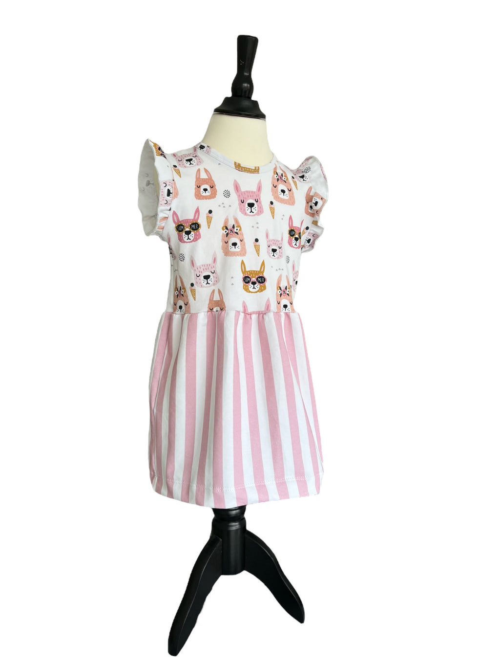 BIO Sommerkleid Alpakas