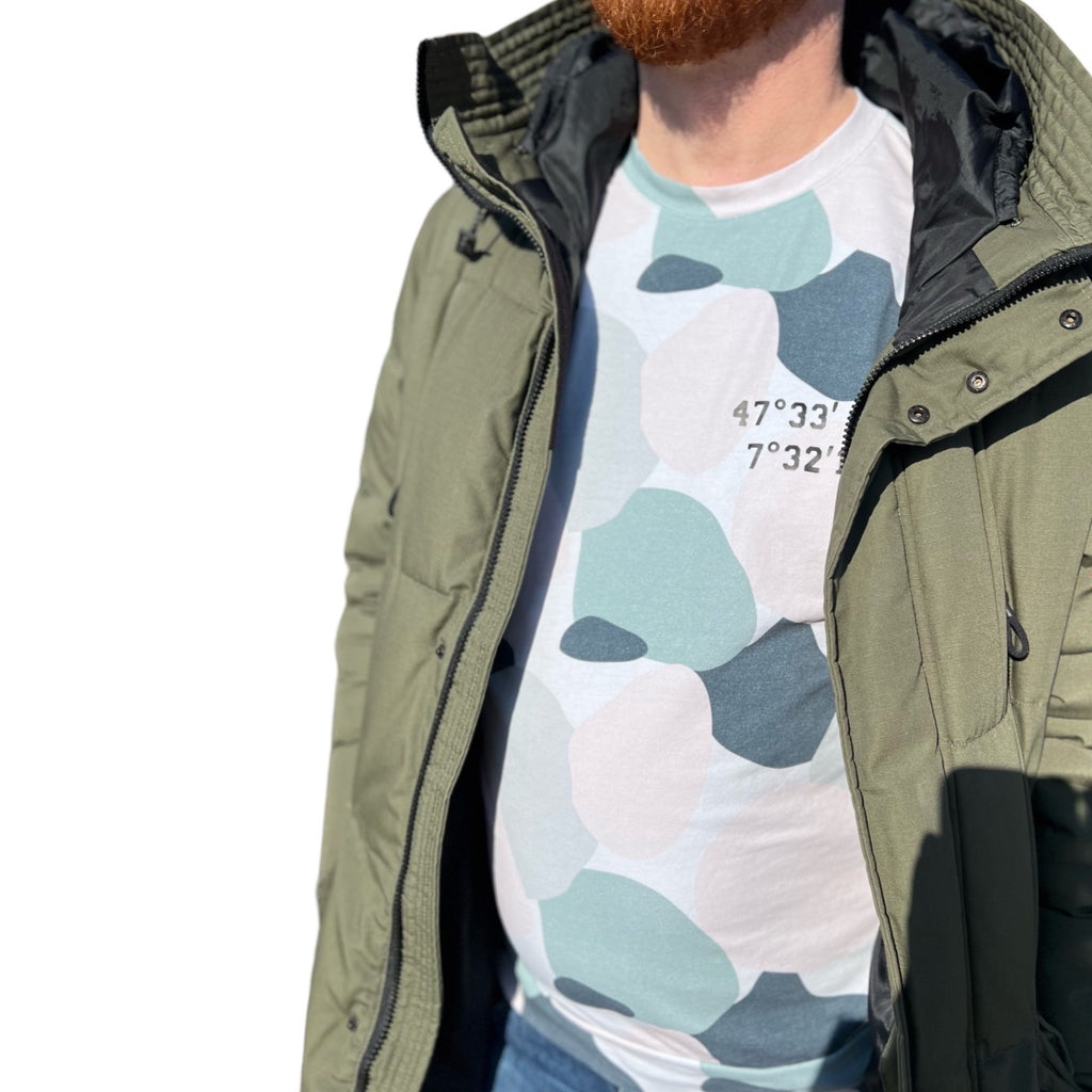 BIO Herren Sweatshirt Steine