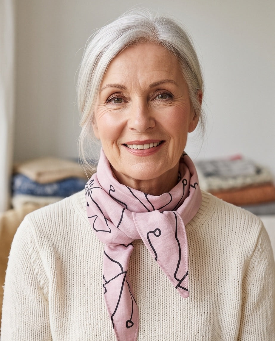 Sophie scarf lila