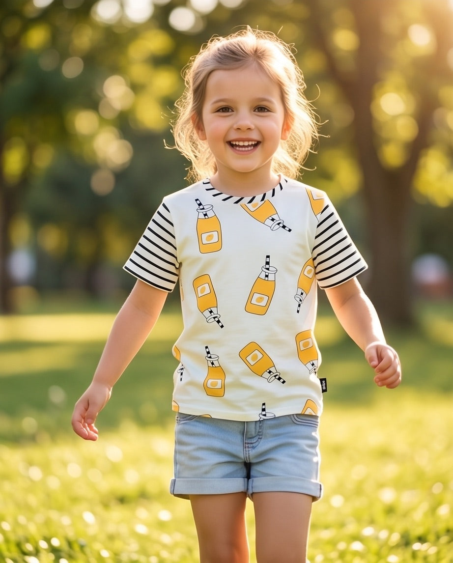 BIO T-Shirt Soda gelb