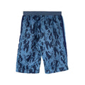 Kurze Hose blau camouflage