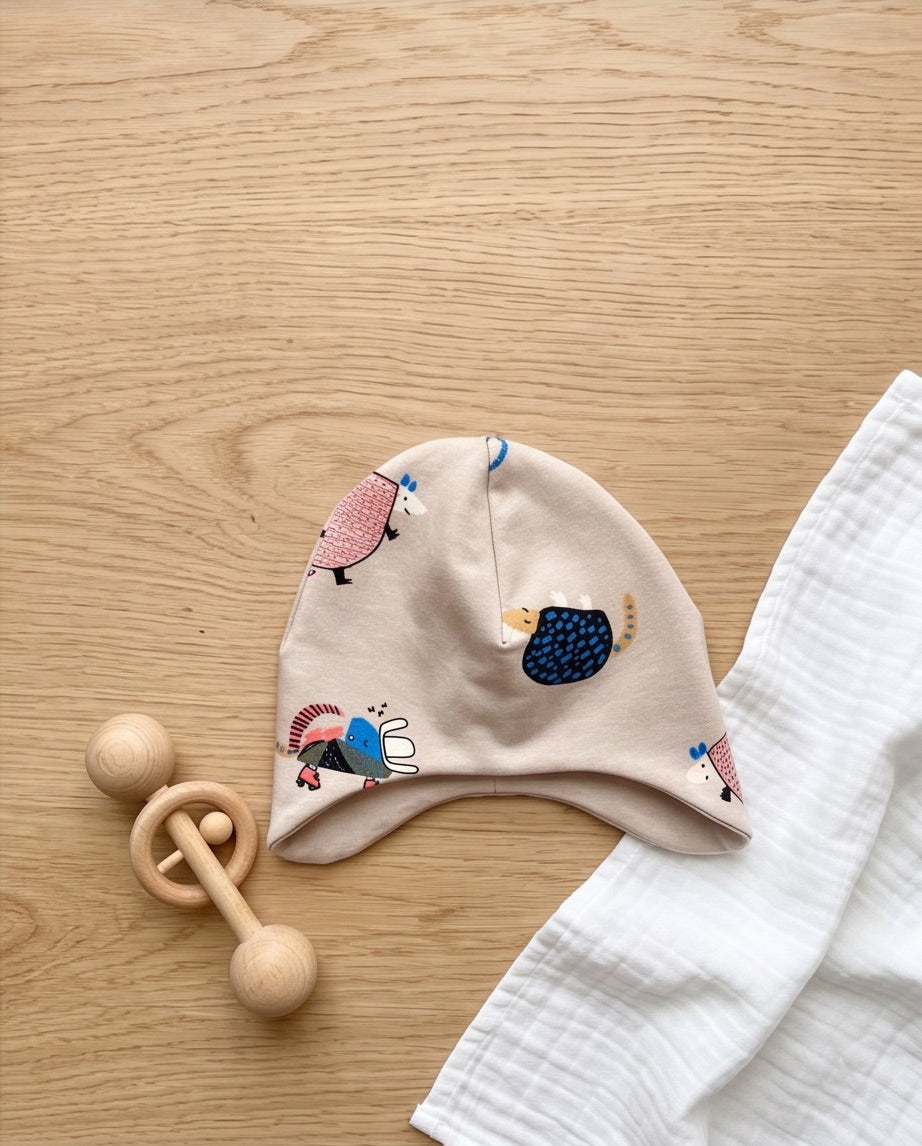 BIO Baby Wendemütze Gürteltier
