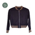 BIO Damen Blouson quer gestreift
