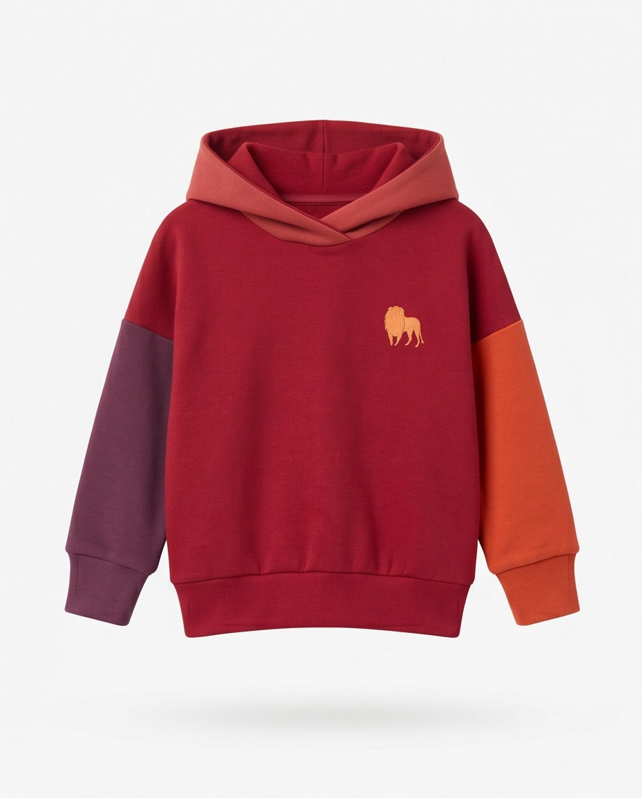 BIO Hoodie bordeaux