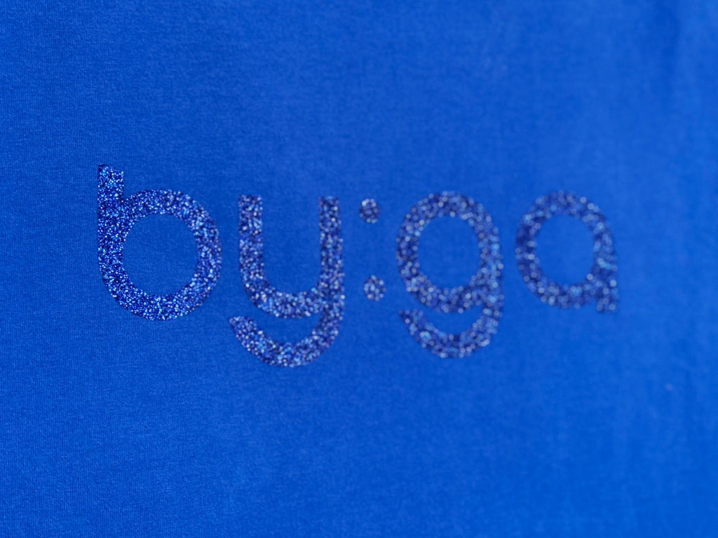 BIO by:ga T-Shirt royalblau