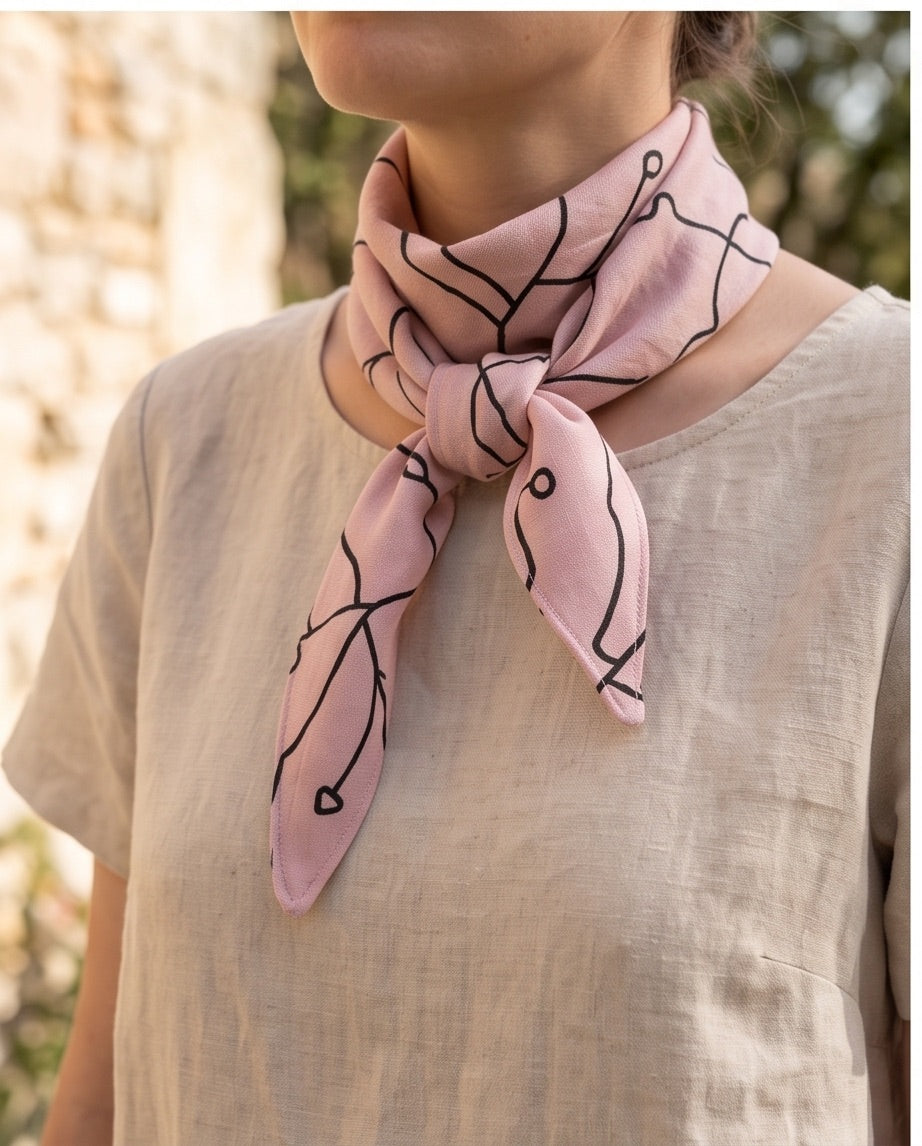 Sophie scarf lila