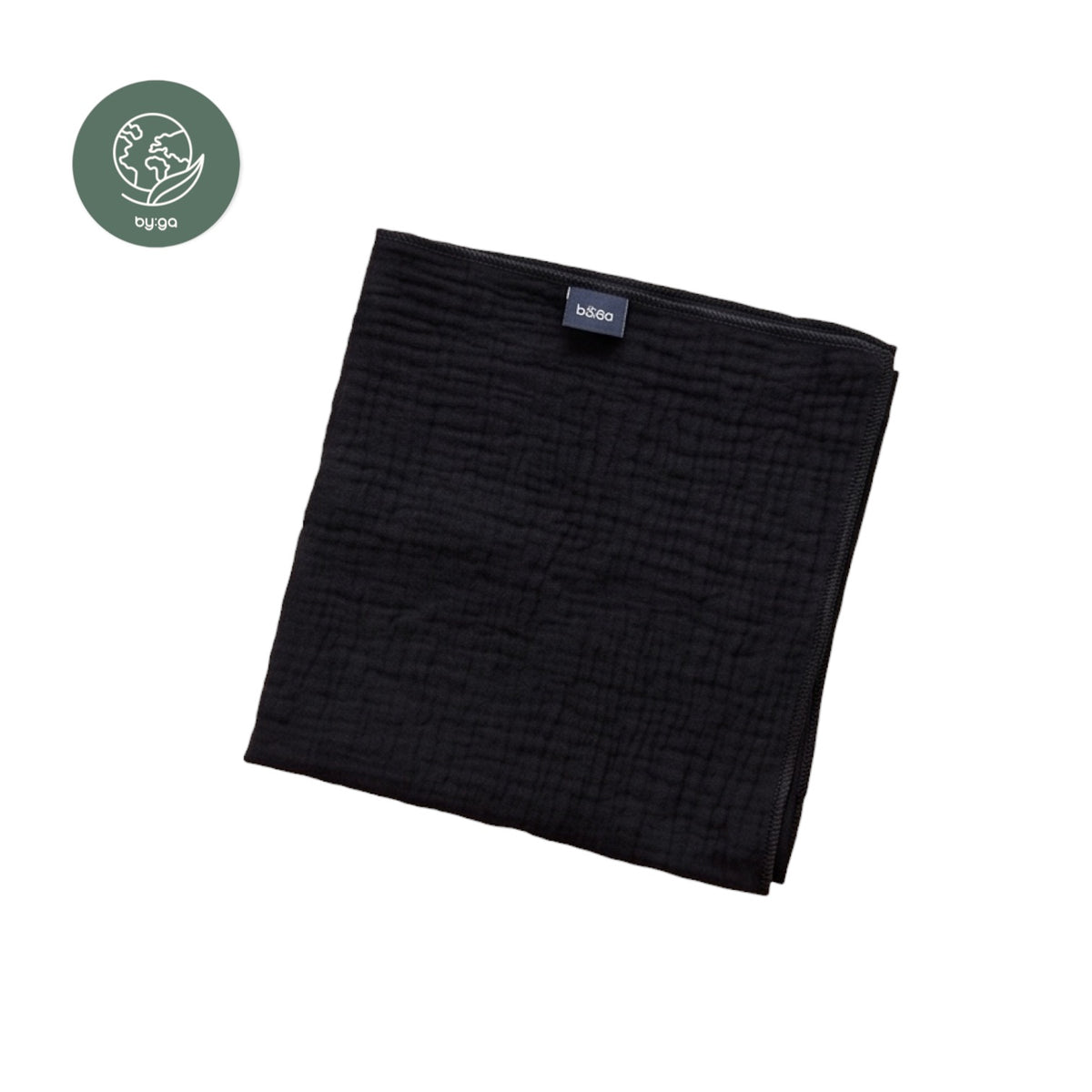 BIO Kuscheltuch Nuschi schwarz