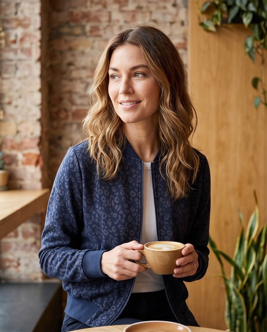 BIO Damen Blouson Leo navy