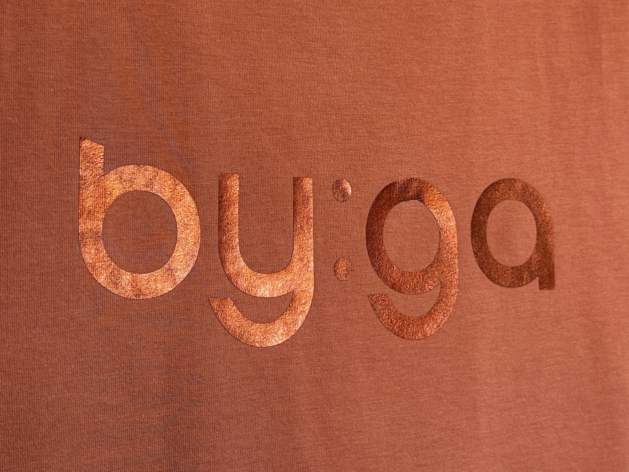 BIO by:ga T-Shirt terracotta