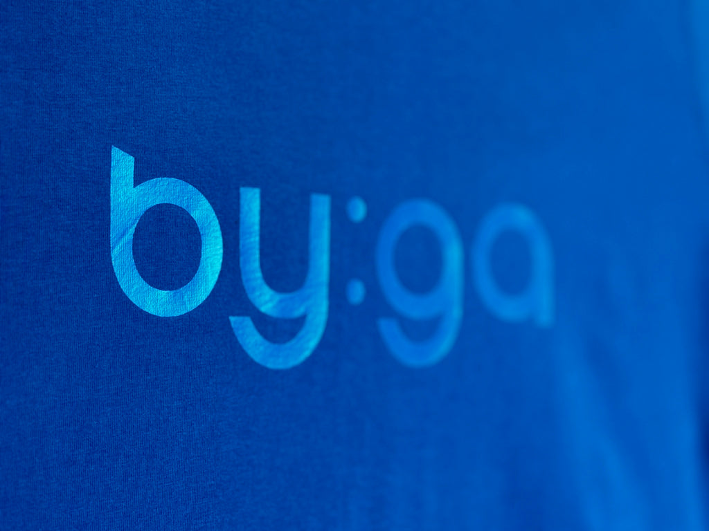 BIO by:ga T-Shirt kobaltblau