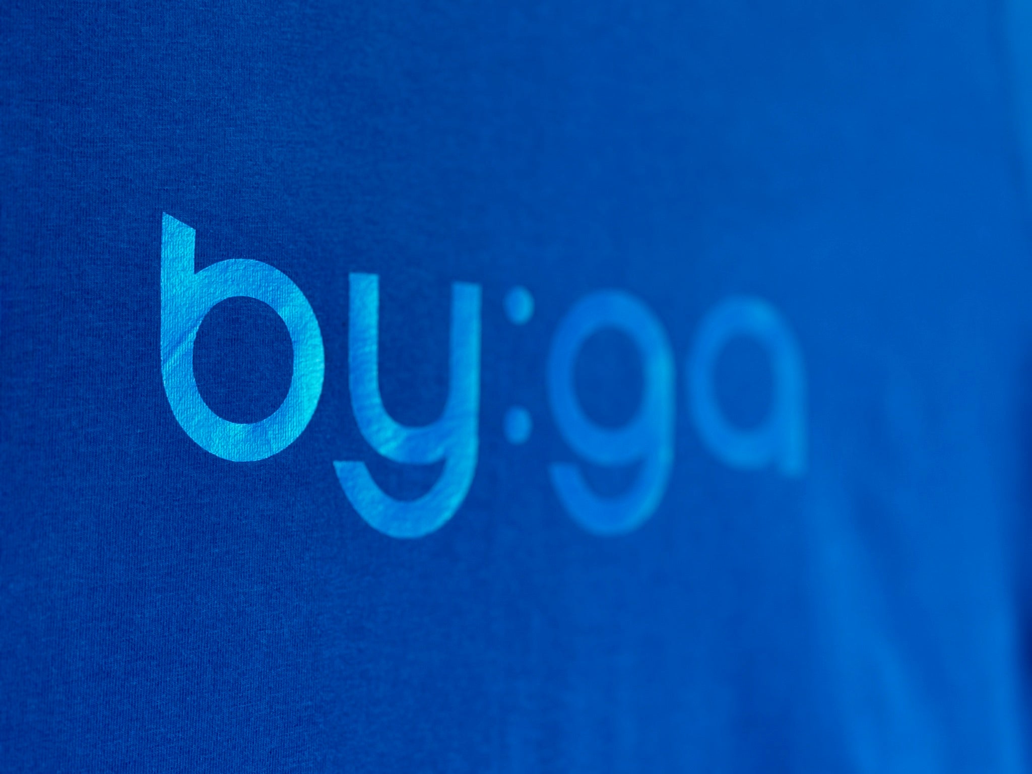 BIO by:ga T-Shirt kobaltblau