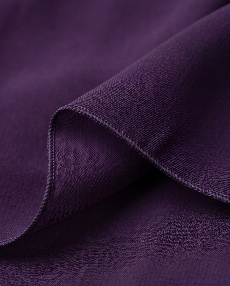 Schal uni violett