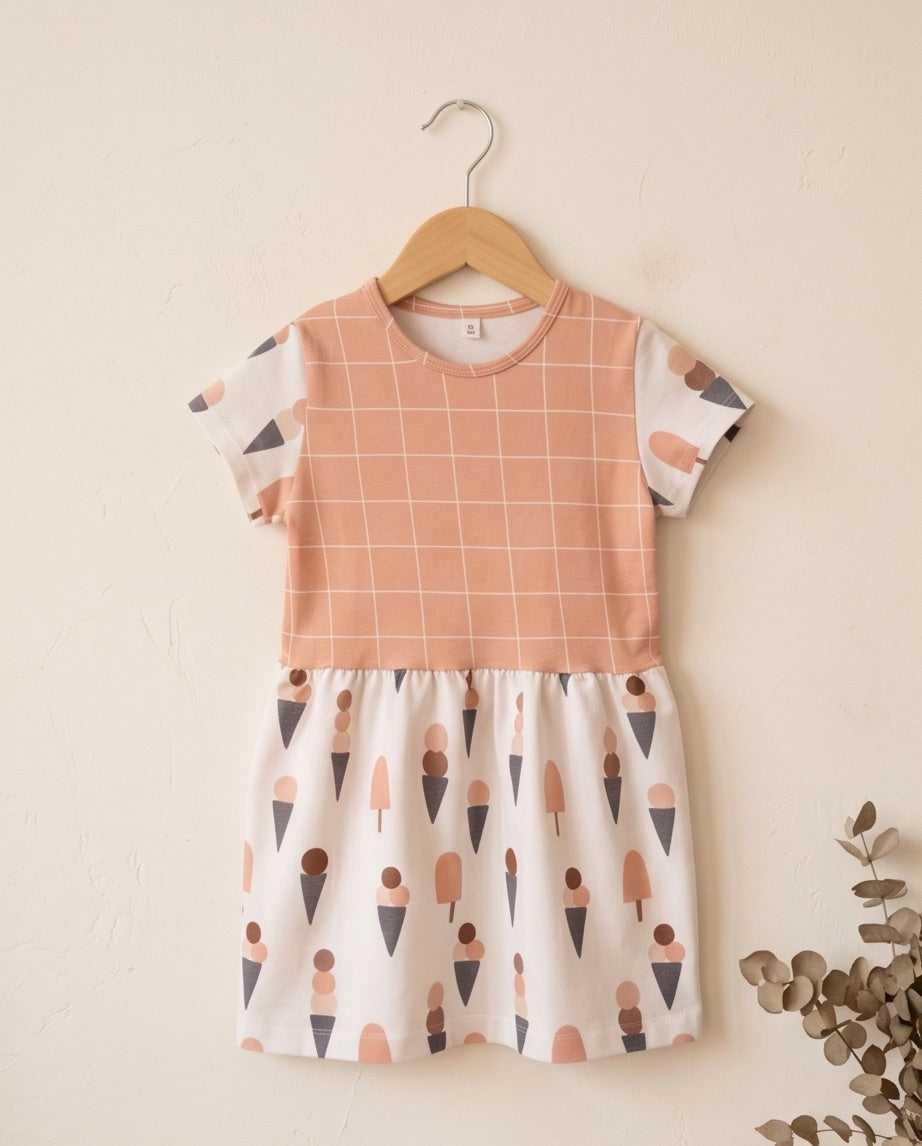 BIO Sommerkleid Eis