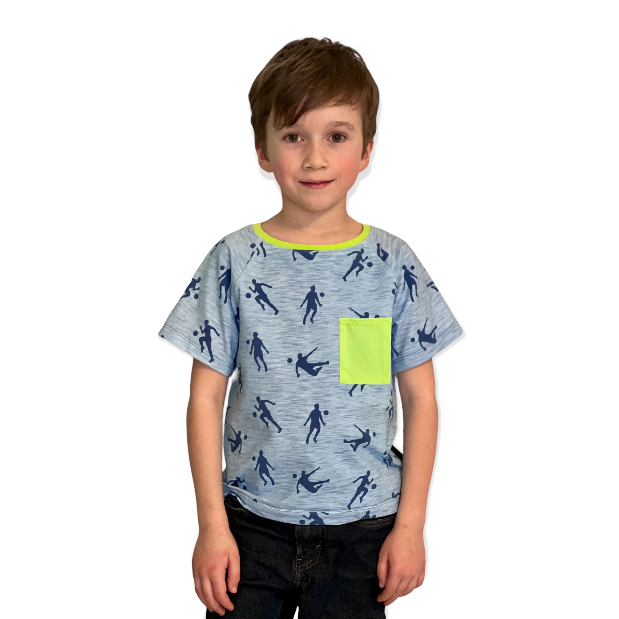 T-Shirt Fussball gelbe Karte