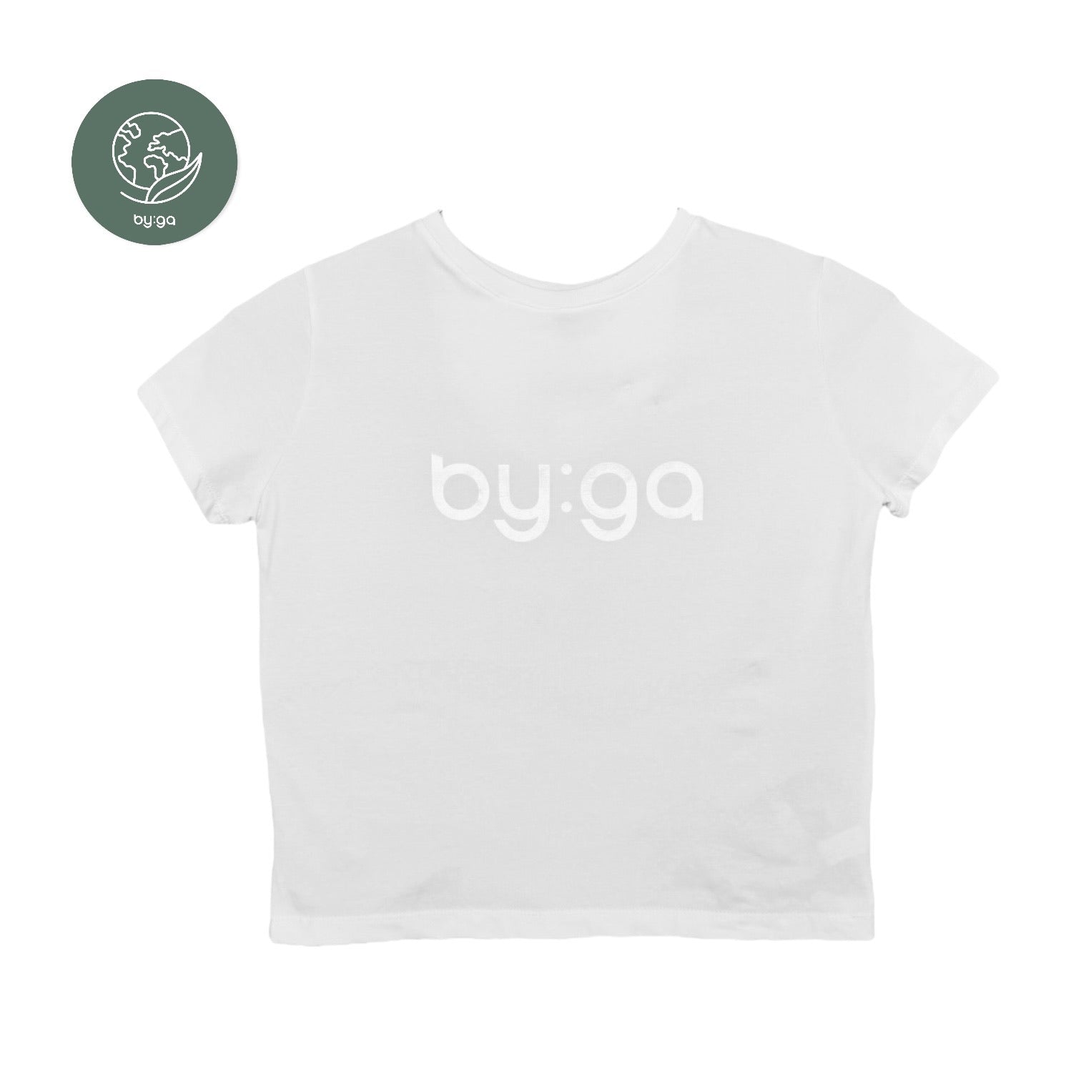 BIO by:ga T-Shirt weiss