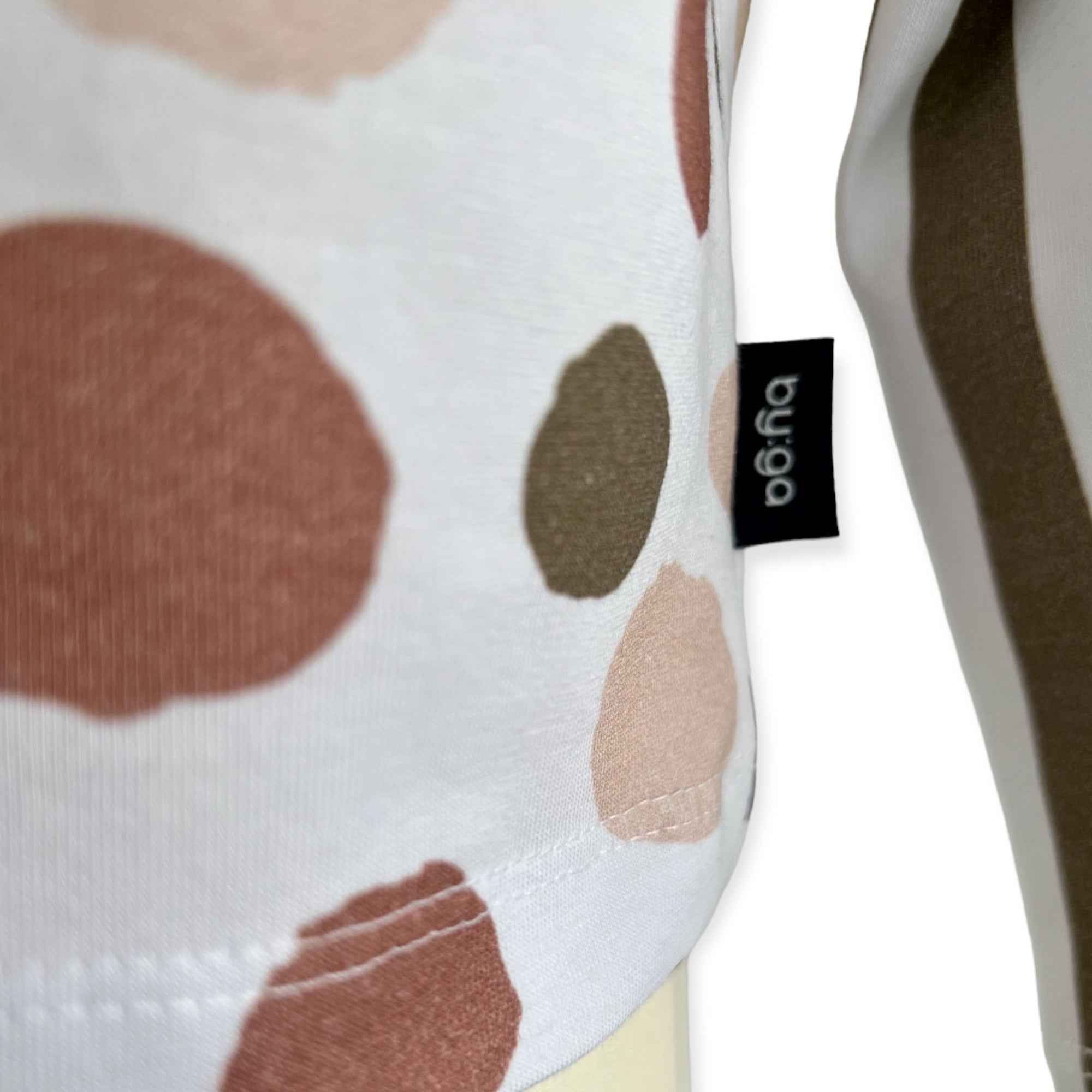 BIO Sweatshirt Punkte & Streifen