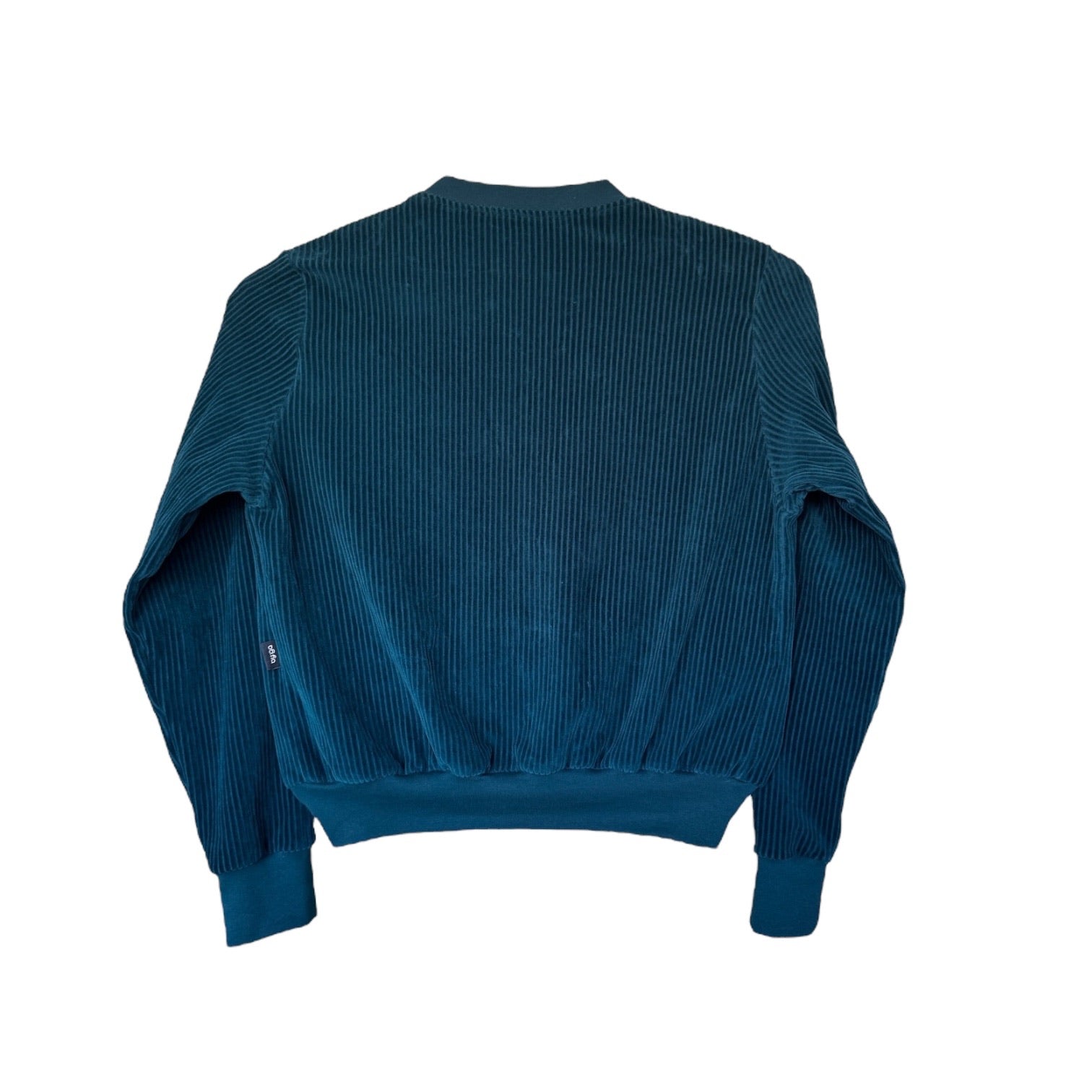BIO Damen Blouson Cord Jersey petrol