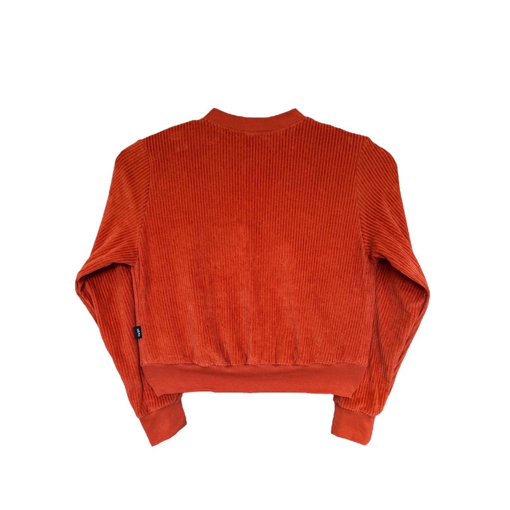 BIO Damen Blouson Cord Jersey hellrost